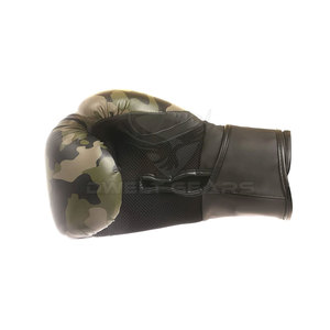 Gants de boxe professionnels en cuir PU DWELT GEARS pour adultes 8oz/12oz/14oz/16oz Motif imprimé Couleur personnalisée Logo OEM - Product Image 3
