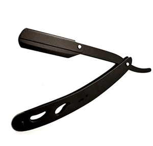 Rasoir pliant en acier inoxydable Rasoir de sécurité à gorge droite non jetable pour salon de coiffure Rasage pour corps de barbe - Product Image 4