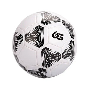 Balón de fútbol de PVC personalizado de alta calidad, balón de fútbol cosido a máquina con logotipo personalizado, tamaño estándar para premios de fábrica - Product Image 2