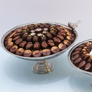 Bol à chocolat en métal au fini or le plus élevé pour le mariage Bonbons décoratifs Desserts Bol de service pour les mariages Réceptions à bon prix - Product Image 6