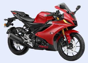 Moto R15 V4 155CC rouge métallique de l'inde - Product Image 1
