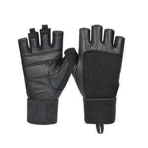 100% véritable gants de gymnastique en cuir de haute qualité unisexe Fitness entraînement soutien du poignet pour le sport et l'haltérophilie antibactérien - Product Image 2