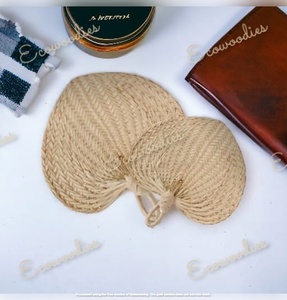 Abanico de mano de bambú vintage, tejido largo multicolor, forma ovalada, tejido tradicional hecho a mano para Bodas de verano y regalos de baile - Product Image 3