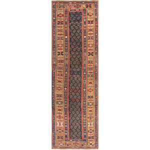 Kiaan Blue Paem-547 Hand Knotted Wool Rug Geometric Large Area Rectangle <b>Carpet</b> for Home Living Room Hallway New Design Jaipur - Product Image 1