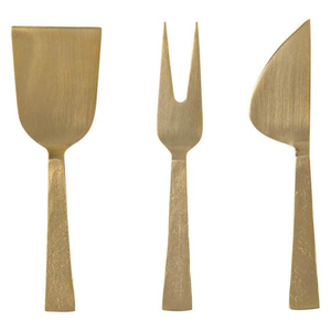Handmade in India Finest Quality Gold-Plated Resin Handle Decorative <b>Cheese</b> <b>Knives</b> <b>Set</b> Western Tableware for Home Use - Product Image 6