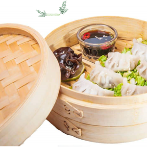 เครื่องครัวยอดนิยมตะกร้าหม้อนึ่งไม้ไผ่ / โลโก้เลเซอร์แกะสลักที่กําหนดเองที่ Eco2go - Product Image 1