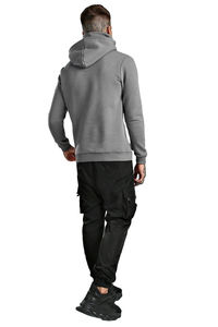 Sweat à capuche unisexe 2026 de haute qualité, personnalisé, style streetwear, hiver, 100 % coton, couleur unie, avec masque intégré pour homme - Product Image 6