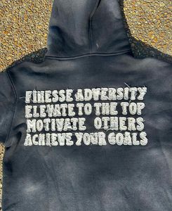 Sudaderas con capucha informales de invierno para hombre Color sólido 100% algodón Fleece Regular Fit Pocket Fashion Wear - Product Image 2