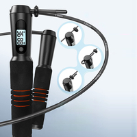 Corde à sauter numérique réglable à grande vitesse Équipement d'entraînement sportif de fitness électronique intelligent pour les programmes de perte de poids