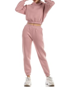 Chándal de Forro Polar con Capucha, Talla Grande, 2 en 1, para Mujer, Ligero, Transpirable, de Secado Rápido, con Logotipo Personalizado - Product Image 1