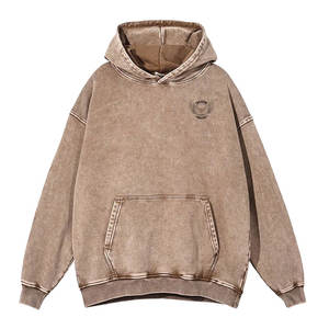 Sudaderas con efecto acid wash de moda para hombre, tela cómoda y suave, duradera, para venta en línea - Product Image 1