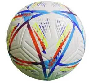 Balón de Fútbol Promocional, Balón de Fútbol Inflable Tamaño 5, Multicolor, para la Copa Mundial en Catar - Product Image 6