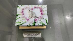 High Quality American Style <b>Wooden</b> Cremation <b>Urns</b> <b>for</b> Pet <b>Ashes</b> Direct Factory Bulk Wood Pet <b>Urn</b> from Brassworld India - Product Image 2