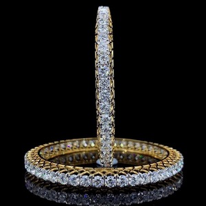 Bracelets et bracelets en diamant mince Simple en gros à la mode pour les femmes accessoires de bijoux élégants en acier inoxydable plaqué or - Product Image 1