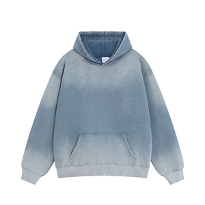Sudadera con capucha térmica de moda para hombre 2025 lavado ácido mezclado de algodón de alta calidad para sudaderas con capucha de invierno - Product Image 5