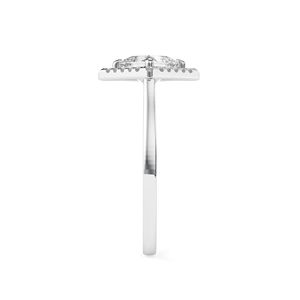 แหวนมอยส์ซอไนต์ตัดรูปเจ้าหญิงสวยๆสำหรับเธอ1.50 - Product Image 5