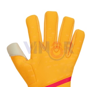 Gants de gardien de but confortables, couleur et design personnalisés, en cuir, vêtements d'entraînement de football, gants de gardien de but de football, service OEM - Product Image 4