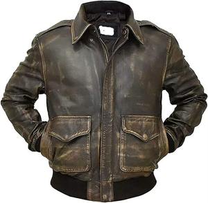 Chaqueta de Cuero para Hombre, Nueva Llegada, Superventas, Tendencia, Largo Regular, 2026 - Product Image 3
