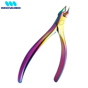 Coupe-cuticules en acier inoxydable de qualité supérieure, ouverture large, lame courbée, style russe, best-seller, service OEM - Product Image 4