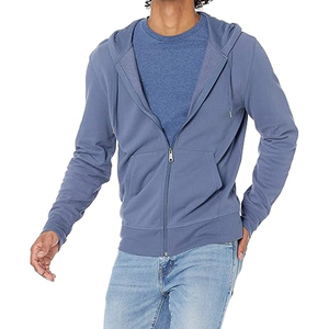 Sweat-shirt à capuche zippé en molleton épais de haute qualité, style streetwear, surdimensionné, ample, personnalisé, taille plus, sweat-shirt pour hommes - Product Image 1