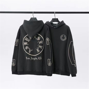 Sweat à capuche de qualité supérieure avec impression bouffante conception personnalisée impression bouffante broderie logo personnalisé surdimensionné streetwear sweats à capuche de mode - Product Image 1