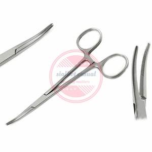 Pince à hémostat anti-moustiques Instruments dentaires incurvés en acier inoxydable - Product Image 2