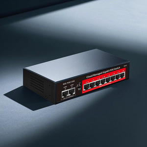 <span class=keywords><strong>Switch</strong></span> PoE Gestito su Cloud OEM/ODM, <span class=keywords><strong>Switch</strong></span> PoE <span class=keywords><strong>Gigabit</strong></span> a 8 Porte con Supporto QoS, DHCP, Snooping e Gestione Web - Product Image 3