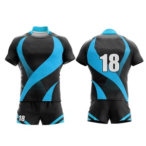 Conjunto de Jersey y Pantalones Cortos Elite Choice, Sublimado, Cómodo, Uniforme Profesional de Rugby - Product Image 5