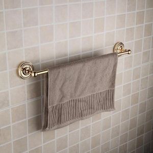 Anneau de serviette plaqué or de qualité de luxe porte-serviettes mural pour la maison hôtel villas salle de bain cuisine anneau d'utilisation suspendu - Product Image 5