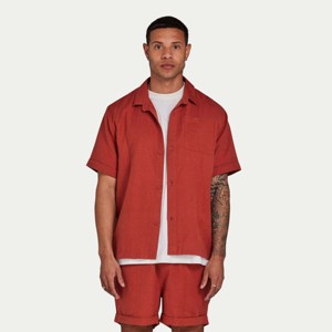 Mode nouveaux hommes coton lin chemise hauts amples à manches longues t-shirt chemise décontractée hommes chemise Blouse social mince vêtements pour hommes - Product Image 2