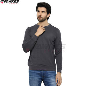 100% algodón sudadera en blanco al por mayor calidad personalizada hombres ropa casual camisas de diseño profesional - Product Image 4