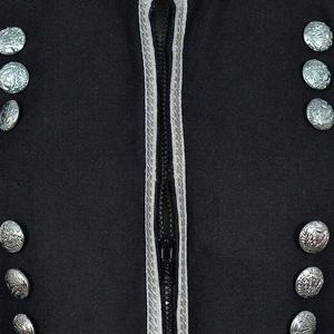 Nouvelle veste doublet écossaise noire pour bagarreurs de bagpipes, tunique doublet - Product Image 4