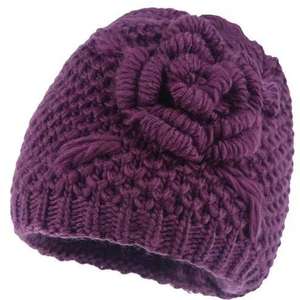 Chapeau en tricot pour femme de style rétro, toutes saisons, chaud, bonnet de nuit rose, broderie 3D, imprimé lumineux, nœuds peints à la main, mère, épouse - Product Image 3