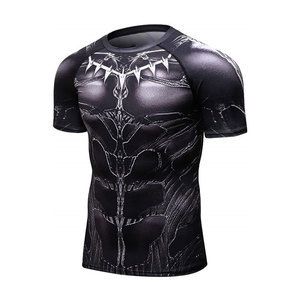 เสื้อยืดรัดกล้ามเนื้อของผู้ชายผลิตตามสั่งราคาที่ดีที่สุด - Product Image 2