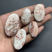 Lot en gros de cabochons en opale jaspe Rosita 100% naturelle de qualité AAA MH GEMS, bleus, pour bijoux, formes et tailles variées, certifiés par un tiers
