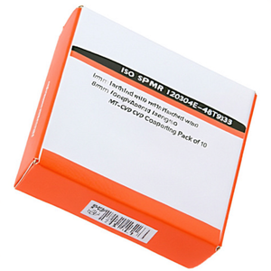 Inserto de Torneado Indexable ISO SPMR 120304E-48T9335 de 8 mm de Profundidad con Recubrimiento MT-CVD, Paquete de 10 - Product Image 2