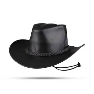 Chapeaux de cowboy pour l'équitation, style vintage délavé, souples, unisexes, ajustables, pour l'extérieur, toutes saisons, sur mesure, vente en gros, OEM - Product Image 1