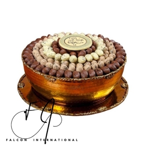 Bol à chocolat martelé en métal avec plateau bol à chocolat arabe fini or bol à chocolat sûr haute qualité nouvelle collection bol à chocolat - Product Image 5