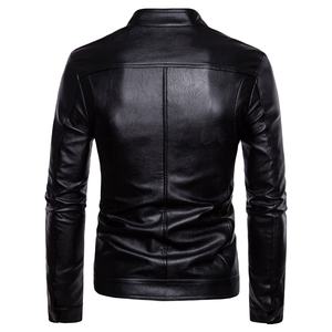 Veste en cuir pour homme au design personnalisé tendance, produit haut de gamme, veste en cuir pour homme et motards, 2026 - Product Image 4