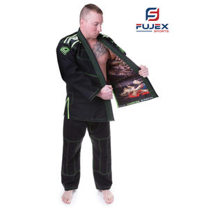 Personalizado Jujitsu Kimono Bjj Gi Sublimación Trajes Bjj Uniforme Artes Marciales Desgaste Karate Uniforme Sublimación Interior Ropa Deportiva Unisex - Product Image 3