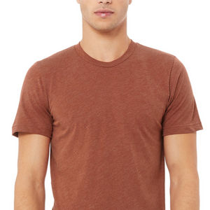 Diseño de logotipo personalizado para hombre Fitness deporte correr algodón/poliéster Camisetas manga corta ecológico secado rápido transpirable - Product Image 4