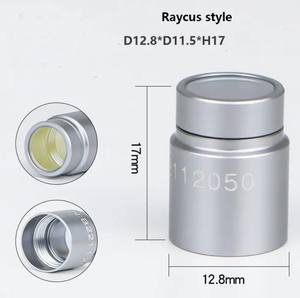 สำหรับ Raycus MAX แหล่งเลเซอร์ป้องกันหน้าต่างหมวกไฟเบอร์เลเซอร์ qbh ความยาวคลื่น1064nm D12.8 * H12mm - Product Image 2