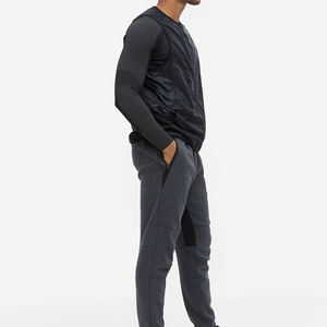 Joggers en coton bio pour hommes Pullover Hoodies Tracksuits Unisex Design - Product Image 3