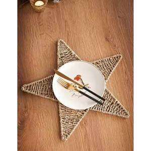 Wholesaler High Quality Handcrafted New Comer Best Selling <b>Set</b> <b>6</b> Water Hyacinth <b>Placemat</b> for Tabletop Decoration for Kitchen - Product Image 4