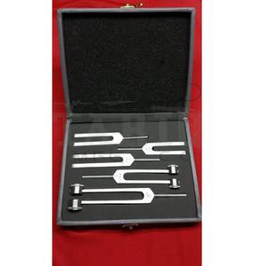 Kit complet de diapason 5 pièces fréquences C128, C256, C512, C1024, C2048 pour thérapie CE ISO EU par TARIQ MFG CO - Product Image 3