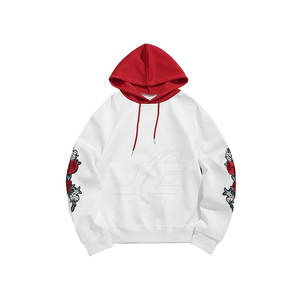 Winter Streetwear Basics Hoodies para hombres 100% algodón con diseño bordado cálido y elegante - Product Image 1