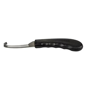 Cuchillo para pezuña, mango de madera de un solo filo, instrumentos veterinarios de alta calidad, herramientas para cortar pezuñas de pie limpio para ganado - Product Image 1