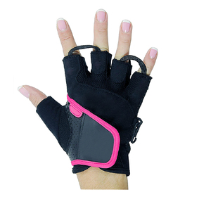 High Quality Half Fingers <b>Weight</b> Lifting Fitness Gloves Gym Fitness Training Outdoor Workout Adjustable <b>Wrist</b> Wrap NonSlip Glove - Product Image 3