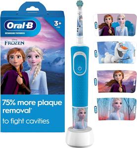 Brosse à dents électrique Oral-B pour enfants avec la reine des neiges Disney pour enfants de 3 ans et plus - Product Image 6