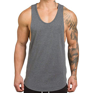Camiseta sin mangas de entrenamiento de gimnasio personalizada para hombre, ropa de culturismo, camiseta sin mangas para Fitness - Product Image 6